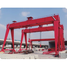 Single Girder Gantry Crane Used in Railway Yard (MH15T-25M-15M)